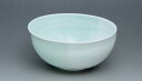 京焼/清水焼 磁器 ボウル（小） 白と緑 紙箱入 Kyo-yaki. Serving Japanese bowl white and green middle. Paper box. Porcelain.