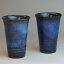  ؤ錄Ĥ ե꡼åץڥ(Ȣ) Hagiyaki 2cups made in Japan. Japanese pottery.