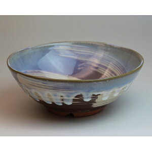 萩焼 萩の雫そら深鉢（化粧箱） Hagiyaki Bowl made in Japan. Japanese pottery.