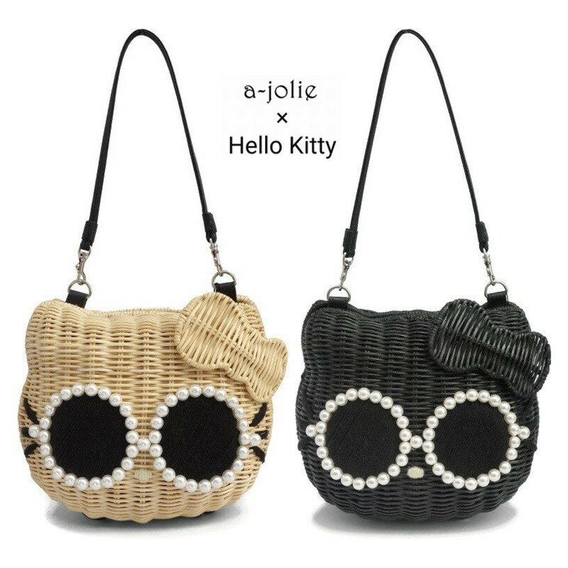 a-jolie ×　Hello Kitty コラボレーションバッグ カゴバッグのサムネイル