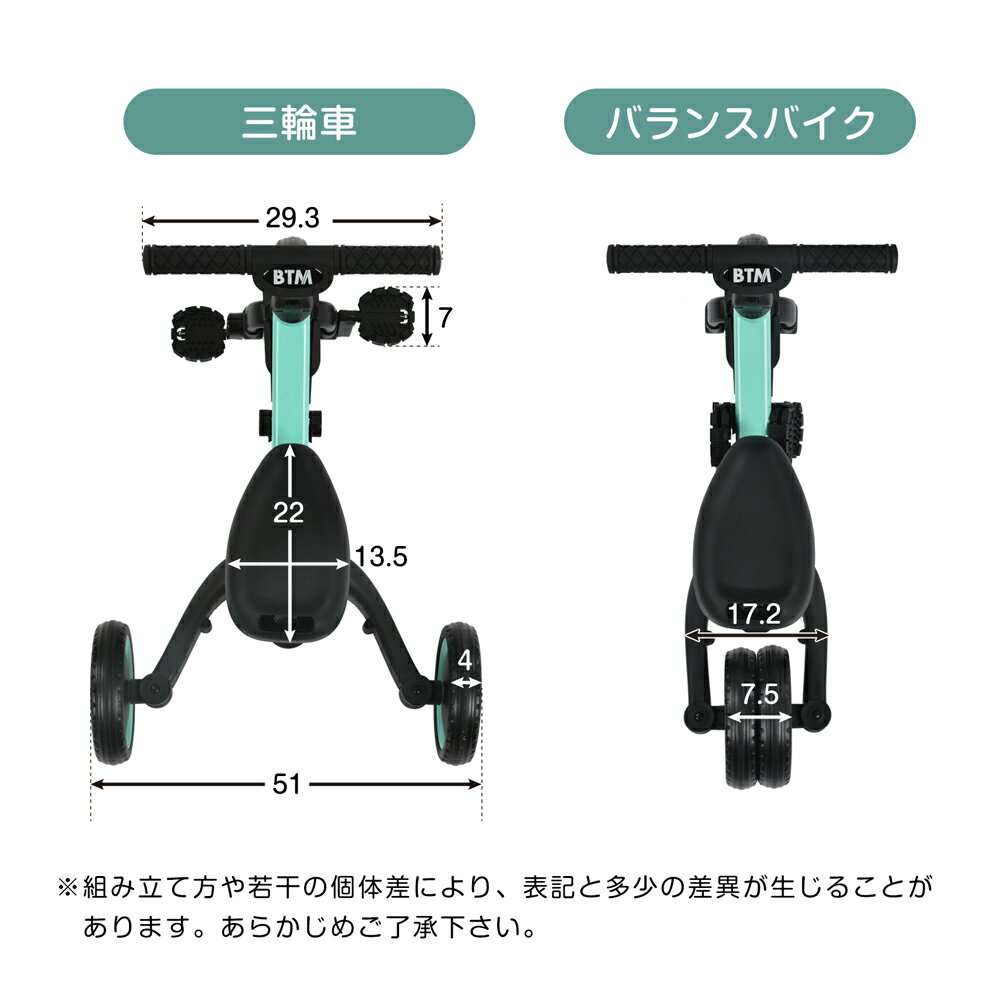 レビューで半年延長保証★三輪車 子供 5in1 バランスバイク 足けりバイク ベビーカー 手押し棒 BTM 子供用三輪車 3輪 キッズ 幼児 自転車 ペダル付き ペダル脱着可能 コントロールバー付き かじとり 乗用玩具 軽量 祝い 誕生日 プレゼント 1年保証 KIDS