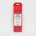 ★マラソンP5倍★TIG用タングステン電極棒(WT-20) HG-WD-29 赤トリタン 1.6mm×150mm 10本入 溶接 溶接機 溶接機械