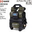 ★4/29 10時まで！クーポン利用で36800円★ハイガー公式 エアコンプレッサー 100V 5L アルミタンク オイルレス AC電源/充電式ハイブリッド 静音 小型 軽量 業務用 HG-DC1090BT 1年保証