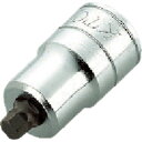 京都機械工具(KTC):KTC 9.5sq.スタッビヘキサゴンビットソケット 10mm BT3-10SS 型式:BT3-10SS(4)