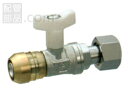 タブチ:ドライタッチ ボール止水栓 ユニオン 型式:DRT-NSBKF-13-3/4