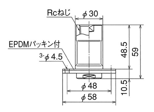 オンダ製作所:ダブルロックジョイント 床取出し...の紹介画像3