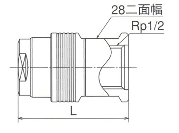 オンダ製作所:給水栓ソケット 青銅製 (お買い得パック) 型式:WJ21-1313C-S（1セット:40個入）
