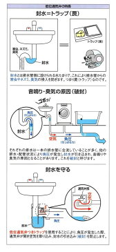 カクダイ:低位通気弁つきキセル管 型式:043-700 (25)