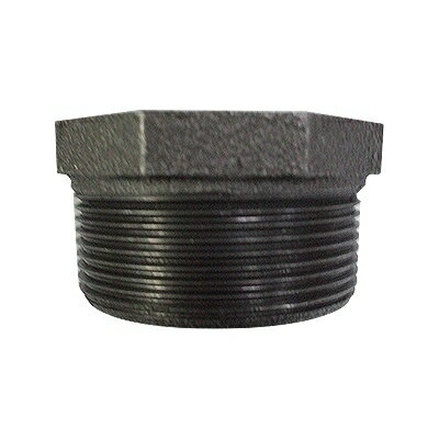 日本継手(旧:JFE継手):黒継手・径違ブッシング(二段落ち) 型式:BU-3/8×1/8-黒