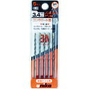 ユニカ:ユニカ コンクリートドリル ノンスリップドリルセット BNタイプ(5本セット) DP5-BN34 DP5-BN34 型式:DP5-BN34(1セット:5本入)(4)