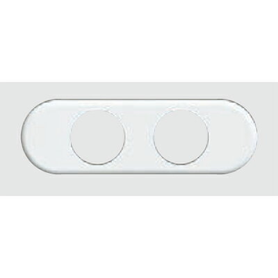 ●メーカー:パナソニック●型式:WCF8302W●出荷目安:5営業日以内住設機器用の2個用プレート●住設機器:洗面ユニット、収納ユニット●夜具・OA什器:一般家具、OAデスク●2個用●ホワイト色