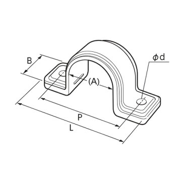 日栄インテック:塩ビ製サドル 型式:N-010383-S-14J