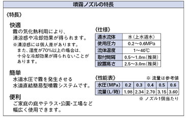 カクダイ:噴霧ノズル 型式:576-400-13