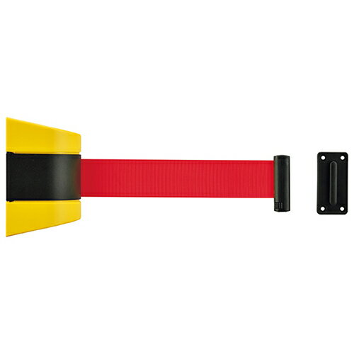 日本緑十字社:壁用ベルトパーテーション/5mタイプ 型式:KAB-5R(332097)