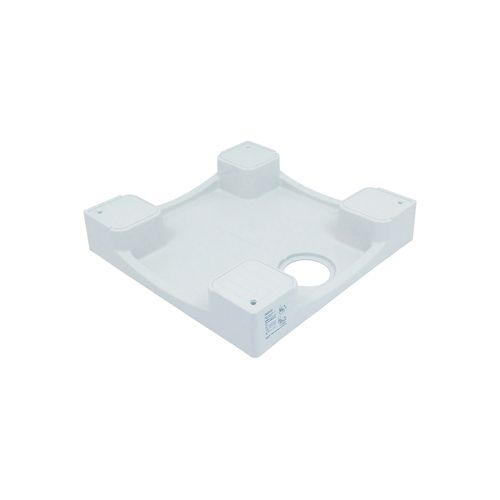 カクダイ:洗濯機用防水パン 640×640mm 高さアップ (水滴から守る かさ上げ ホワイト) GA-LF039 型式:GA-LF039のサムネイル