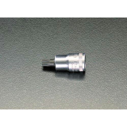 エスコ:1/2”DR×T45 ［Bore TORX］ビットソケット 型式:EA617DV-45 1