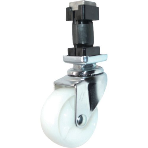 ハンマーキャスター:ハンマー パイプ差込み旋回式ナイロン車輪 50mm 角32用 型式:4205EN-N50