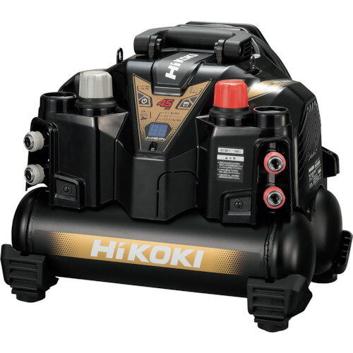 HiKOKI(ハイコーキ 旧:日立工機):釘打機用エアコンプレッサ8L 高圧/常圧タイプ セキュリティ機能なし 改 型式:EC1245H3-CTN