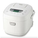アイリスオーヤマ:ジャー炊飯器5.5合 ホワイト 型式:RC-MEA50-W