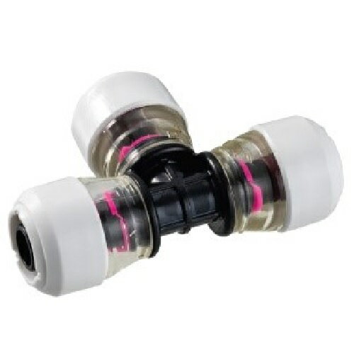 バクマ工業:ポリブテンパイプ対応 ハードロックS チーズ 型式:ETP-16×13PBS