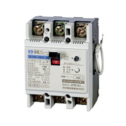 河村電器産業:漏電ブレーカ(単3中性線欠相保護付) ZL 型式:ZL103-75TL-30