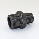 海外調達品(ツビオ):径違いニップル(黒継手) 型式:RNI-1206-黒(4)