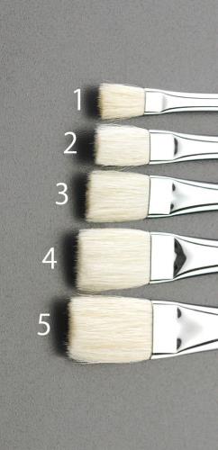 エスコ (ESCO) EA109MK-1 1号 ポスター筆(羊毛) EA109MK-1 【8本セット】