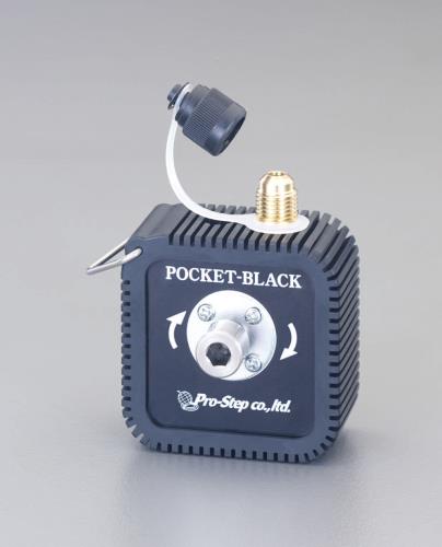 【SALE価格】エスコ (ESCO) EA112CA [ポケブラック] 簡易型真空ポンプ EA112CA