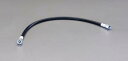 【SALE価格】エスコ (ESCO) EA125TA-6A 6.3mmx0.6m/ 7.0MPa 高圧ホース/油圧用金具付 EA125TA-6A