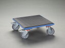 【SALE価格】エスコ (ESCO) EA520AD-15 500x500mm/400Kg ドーリー(木製/ゴム張) EA520AD-15