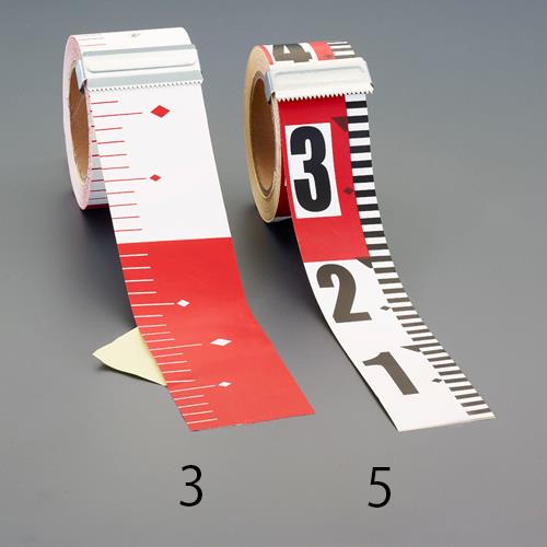 エスコ (ESCO) 50mmx25m 測量テープ(赤白