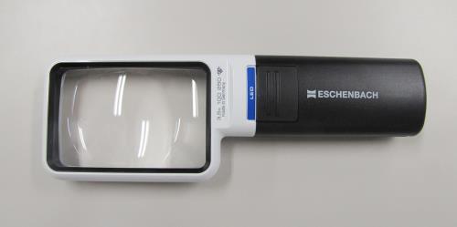 エスコ (ESCO) x3.5/75x50mm ルーペ(LEDライト付・角形) EA756C-30