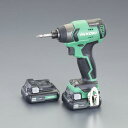 【SALE価格】エスコ (ESCO) EA813DB-9B DC10.8V インパクトドライバー(充電式) EA813DB-9B
