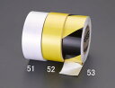 【SALE価格】エスコ (ESCO) EA944SJ-51 50mmx30m 強力ラインテープ(白) EA944SJ-51
