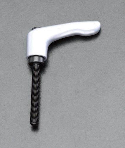 エスコ (ESCO) EA948C-144 M12x50mm 雄ねじクランプレバー(シルバー) EA948C-144