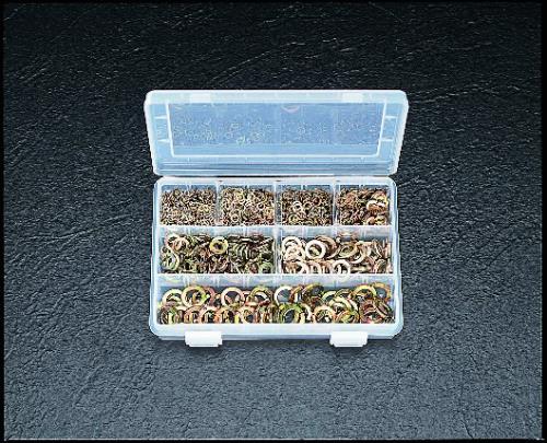 エスコ (ESCO) EA949WS M3-M12 スプリングワッシャーセット EA949WS 【2組セット】