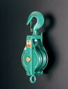 【SALE価格】エスコ (ESCO) EA987HA-100B 100mm 強力型滑車(2車) EA987HA-100B