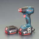 【SALE価格】エスコ (ESCO) EA813BJ-4B DC18.0V インパクトドライバー(充電式) EA813BJ-4B