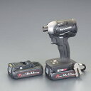 【SALE価格】エスコ (ESCO) EA813PA-11A DC18V インパクトドライバー(充電式) EA813PA-11A