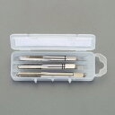 【SALE価格】エスコ (ESCO) EA829JB-4 M 4x0.70 ハンドタップ3本組(左ねじ用/HSS) EA829JB-4