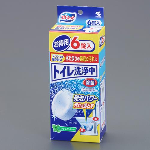 エスコ (ESCO) ブルーレット トイレ洗浄中(フレッシュミント/6錠) EA341WC-37Aのサムネイル