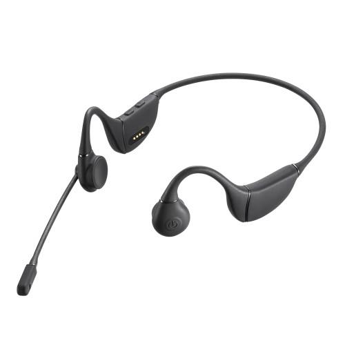 【SALE価格】エスコ ESCO Bluetoothヘッドセット 骨伝導/両耳/ヘッドバンド EA764A-230