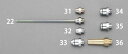エスコ (ESCO) 2.0mm穴/M12 ノズル(EA123ABシリーズ用) EA123AB-31