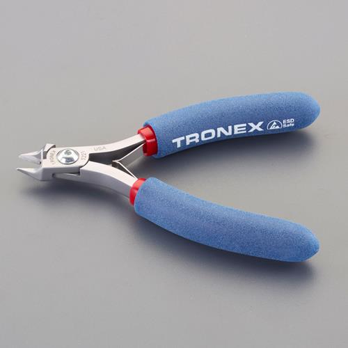【SALE価格】エスコ (ESCO) EA535TD-11 120mm 精密用ニッパー(セミフラッシュ/ESD) EA535TD-11
