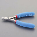 エスコ (ESCO) EA535TL-1 125mm 精密用ニッパー(フラッシュ/ESD/4.1mm) EA535TL-1