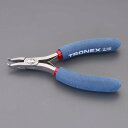 【SALE価格】エスコ (ESCO) EA535TL-11 125mm 精密用ニッパー(フラッシュ/ESD) EA535TL-11