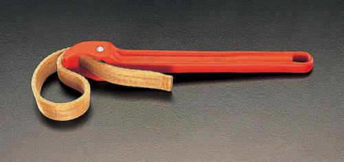 【SALE価格】エスコ (ESCO) EA546YB-2 50mm ストラップレンチ(プラスチック管用) EA546YB-2