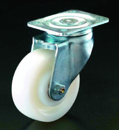 【SALE価格】エスコ (ESCO) EA986HP-250 250mm キャスター(自在金具・ナイロン車輪) EA986HP-250