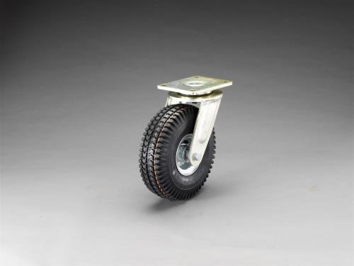 【SALE価格】エスコ (ESCO) EA986KE-420 420mm キャスター(自在金具・空気入車輪) EA986KE-420