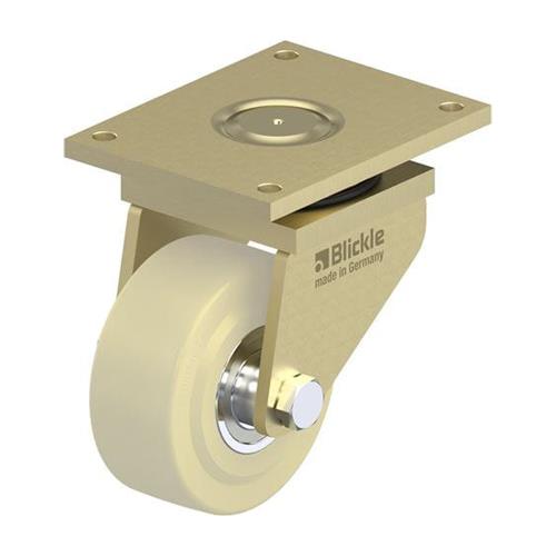 【SALE価格】エスコ (ESCO) EA986KY-200 200mm キャスター(自在金具・ナイロン車輪) EA986KY-200